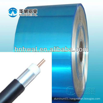 Aluminum foil for cable wire shielding